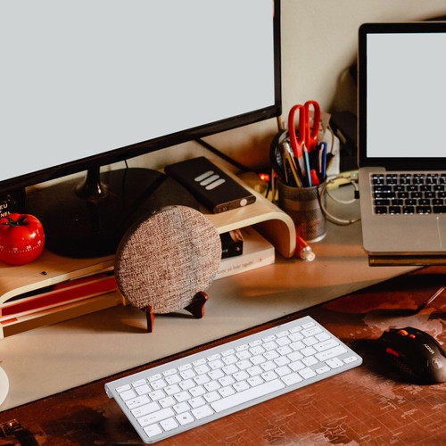 Wireless Keyboard and Mouse Set Keyboards Travel Quiet for Laptop - Afbeelding 3 van 12