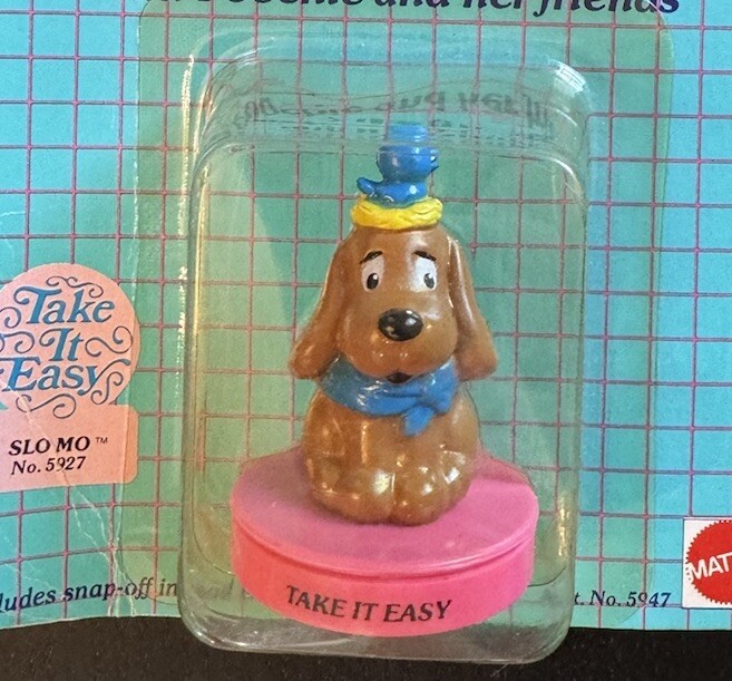 Vintage Mattel 1980s Poochie Figure Toy Stamp ~ BNIP ~ Take Vintage Mattel 1980s Poochie Figure Toy Stamp ~ BNIP ~ Take