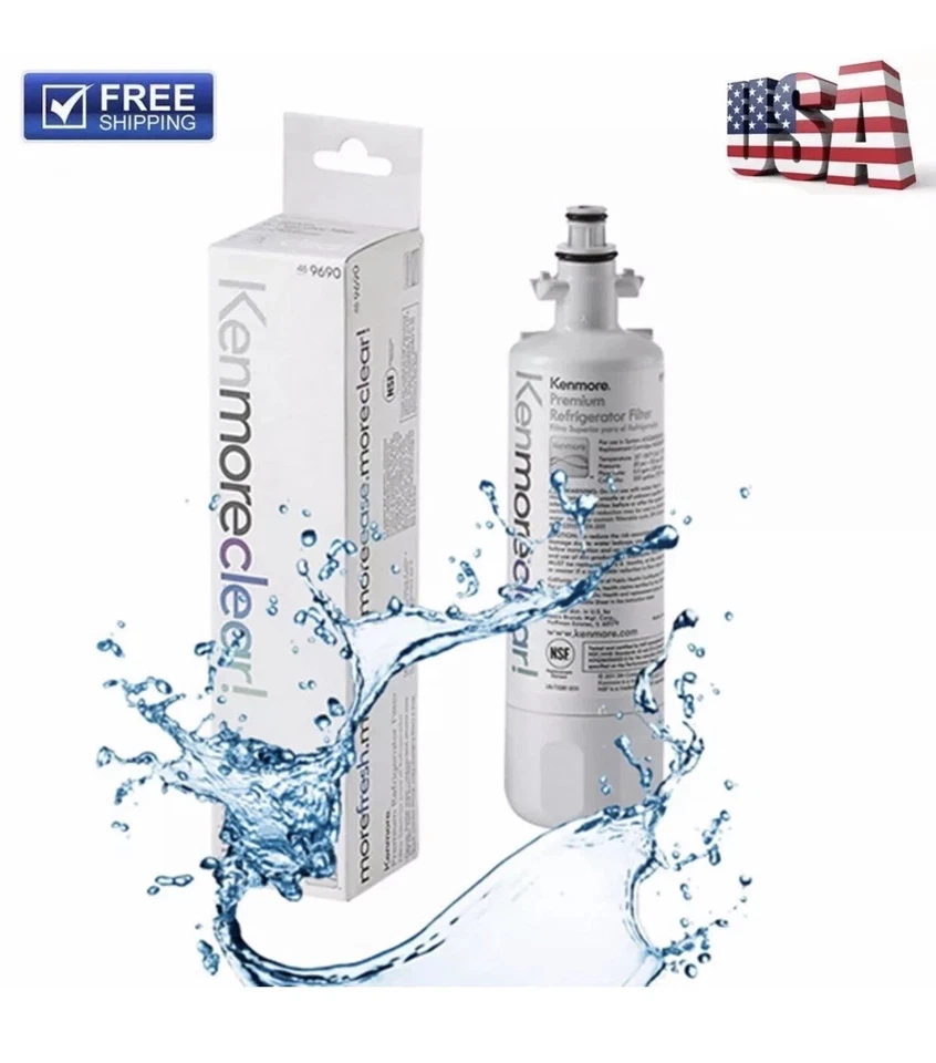 Genuine OEM Kenmore Clear 46-9690 469690 Refrigerator Water Filter ADQ36006102-S - Image 3 of 4