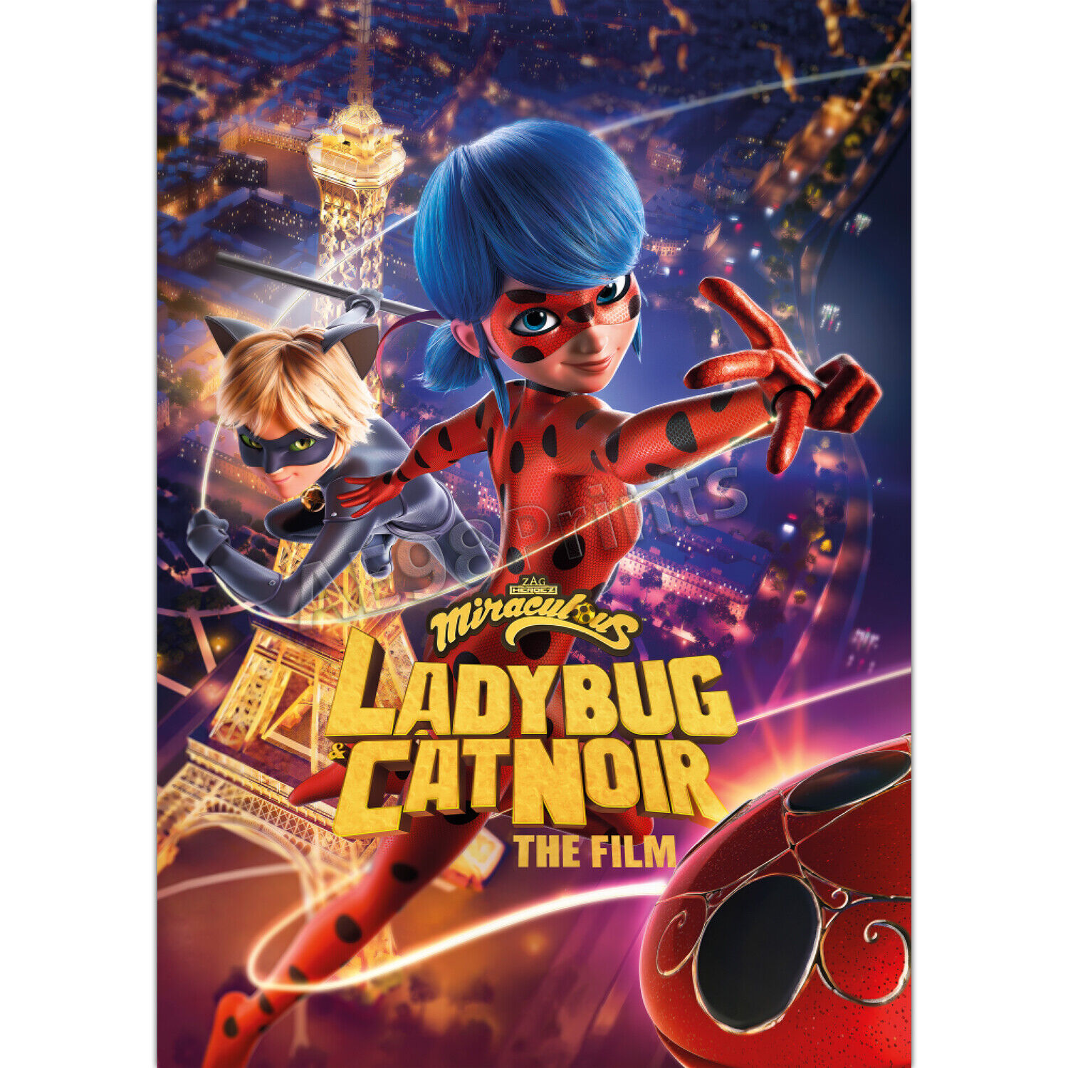 Boite a bijoux musicale ladybug miraculous