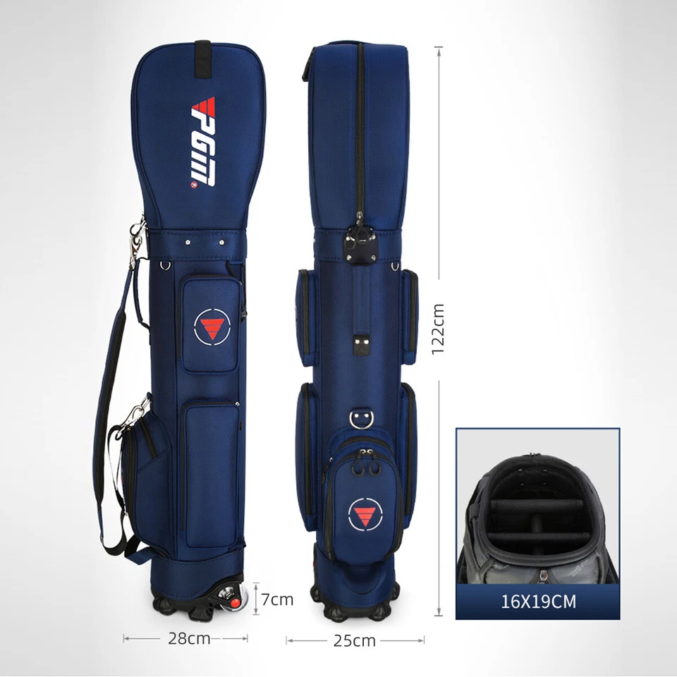 Golf Clubs Bag with Wheels Wheeled Clubs Bag - image 2 of 4