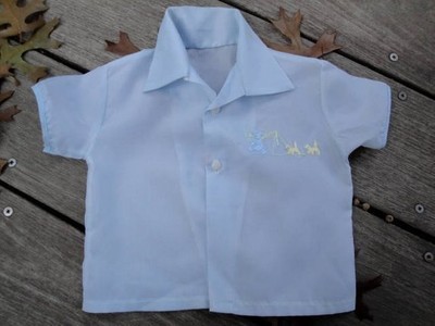 baby boy yellow dress shirt