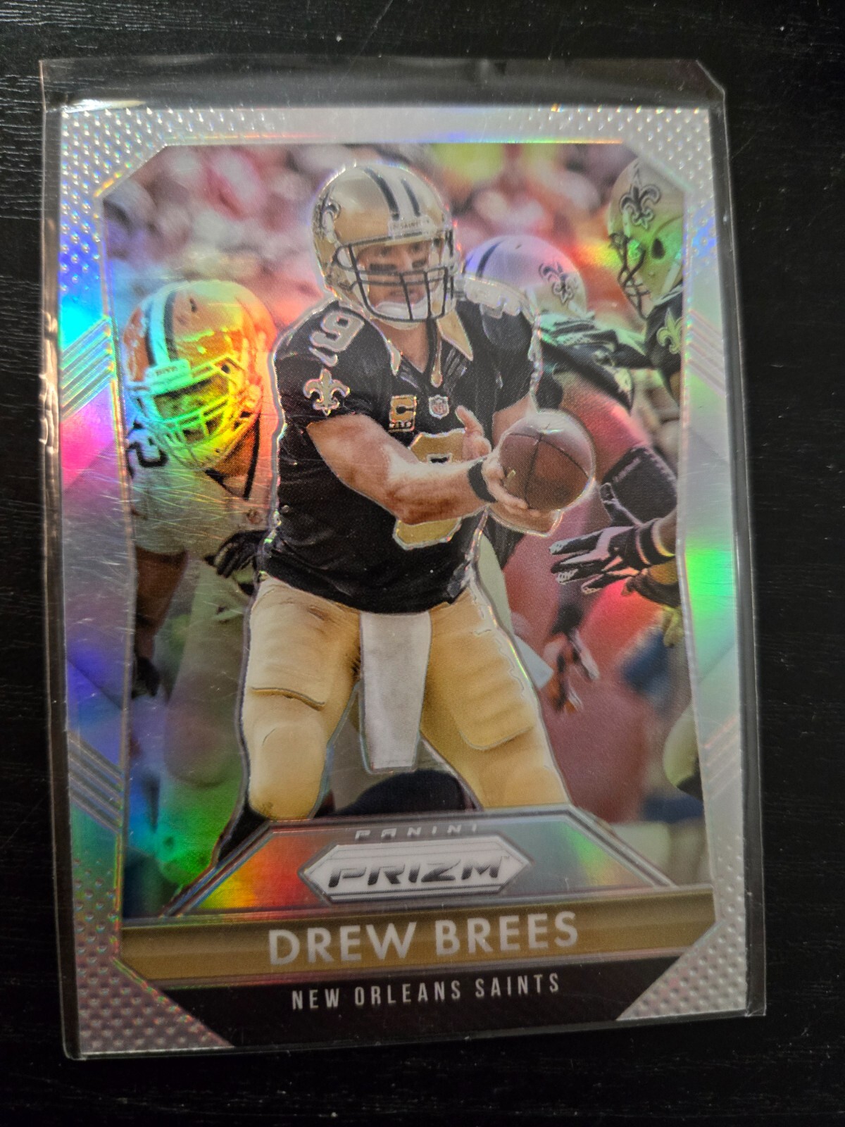 2015 Panini Prizm Silver Prizm Drew Brees #9 New Orleans saints