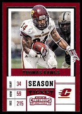 2017 Panini Contenders Draft Picks #92 Thomas Rawls NRMT or Better