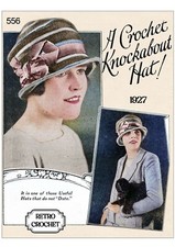 1920s Summer Cloche Hat Crochet Pattern