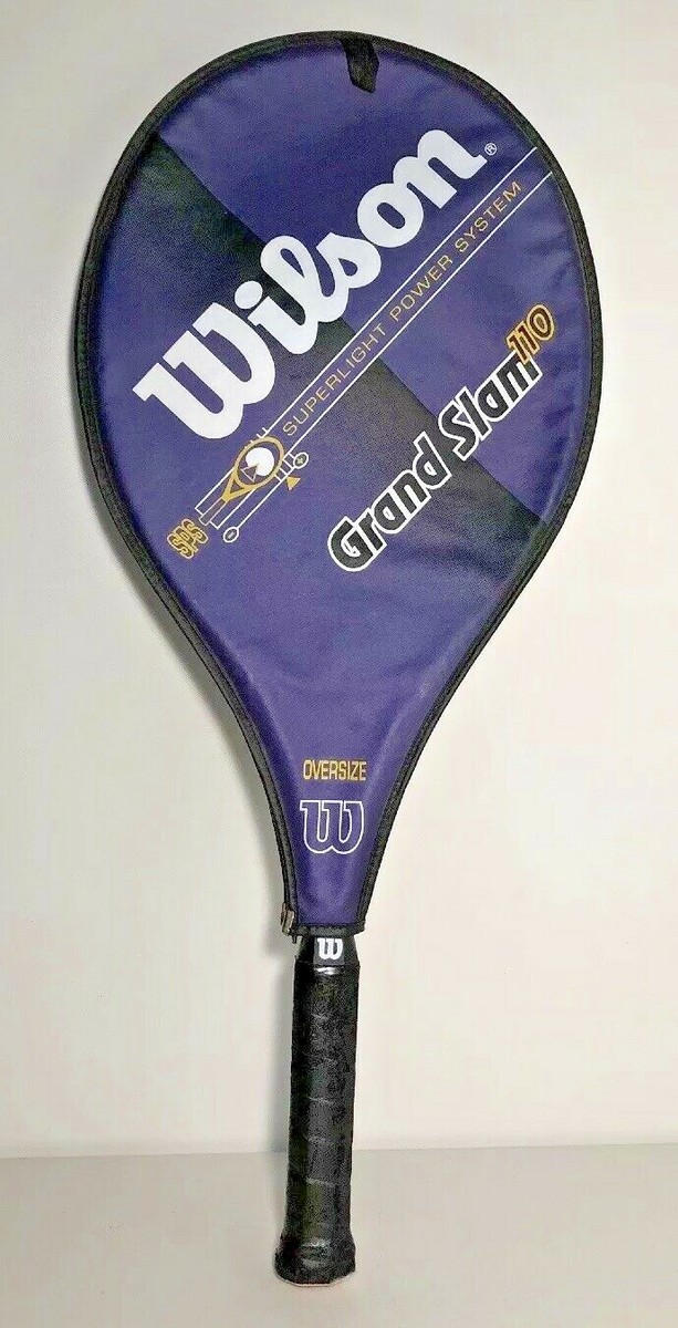 Raquette Wilson Grand Slam 110 SPS – Taille 4 1/2, Oversize, Système Puissance – Occasion