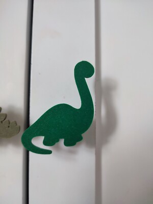 Dino Dinosaurier Schrankknopf Schrank Schublade Ziehgriff - verschiedene Farben verfügbar
