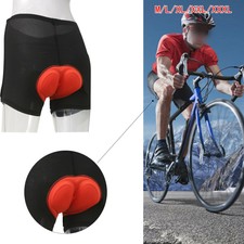 Fahrradhose kurz gepolstert Herren Radlerhose MTB Radhose Sitzpolster Radsport