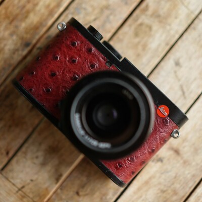 Leica Q2 Real leather skin, film  - Arte di mano -