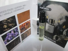 Valhalla Superz Extrait de Parfum SAMPLE 0.06 fl oz. Sample is NEW w/card