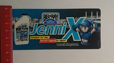 Aufkleber/Sticker: Bel Ray Jenni X Student by Day secret Agent (131116117)