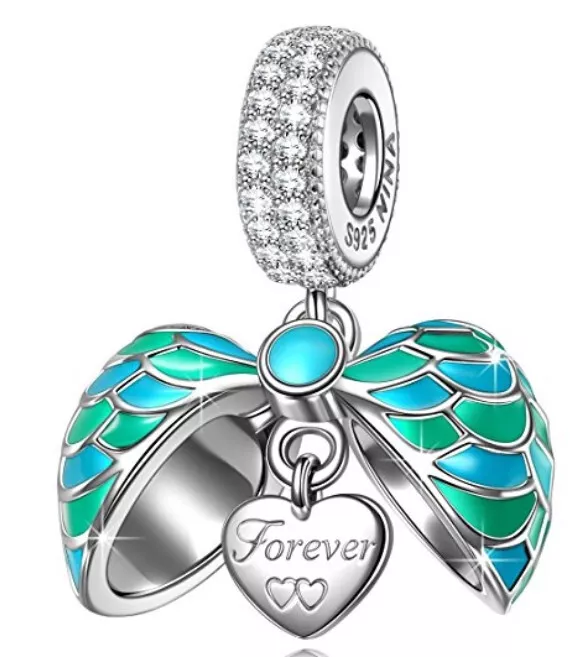 Sterling Silver Surprising Love European Charm for Pand ra
