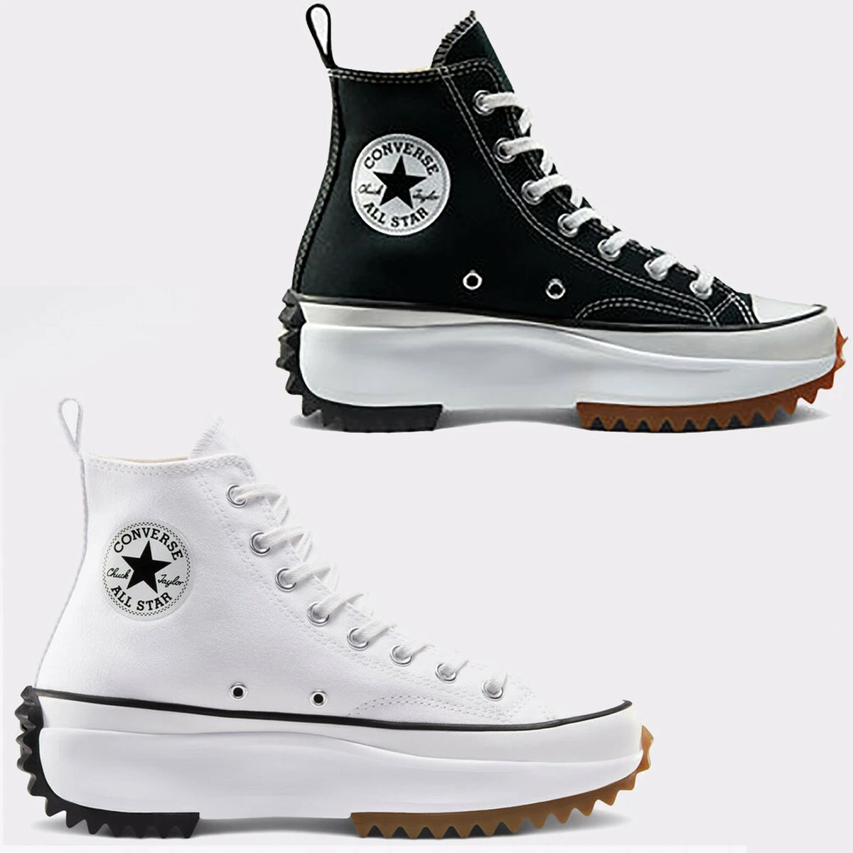 Platform converse store boots