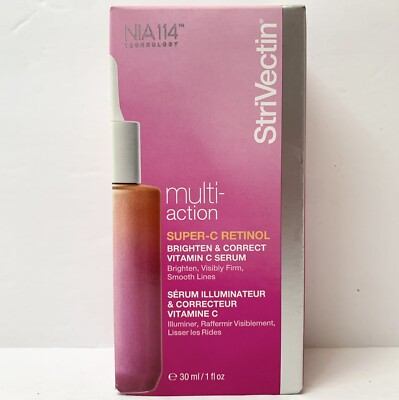 Strivectin Super-C Retinol Brighten & Correct Vitamin C Serum - 1 oz / 30mL NEW