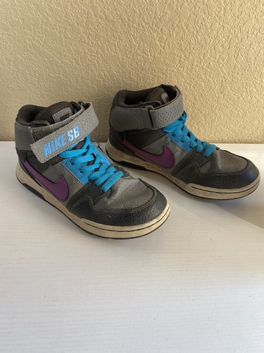 Prendas para el torso alto NIKE SB MOGAN Mid 2 Jr 645025 054 gris azulado púrpura talla 2,5 años - Imagen 3 de 6