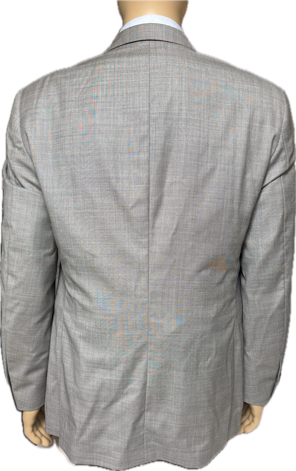 Peter Millar Blazer Mens 42R Solid Gray Wool Spor… - image 5