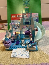 LEGO Juniors Anna and Elsa's Frozen Playground (10736) Complete W/ Manual Bear