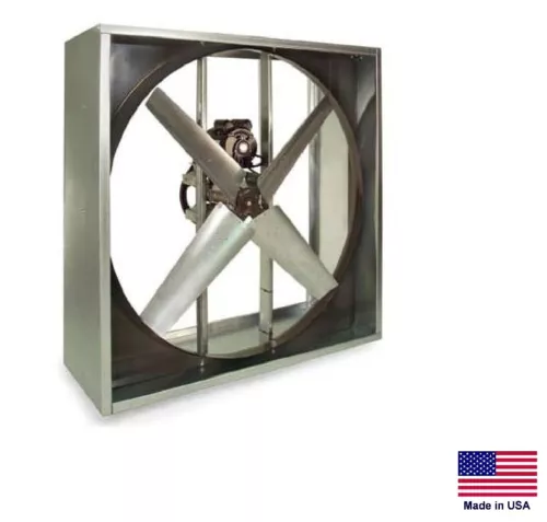 EXHAUST FAN Industrial - Belt Drive - 60" - 5 Hp - 230V - 1 Phase - 43,500 CFM