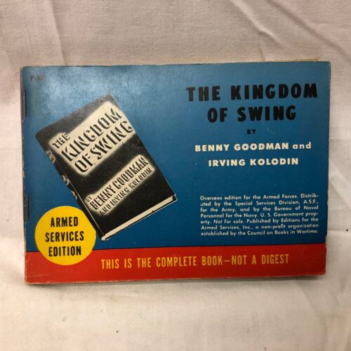 The Kingdom of Swing Book Armed Services Edition 1939 - Afbeelding 1 van 12