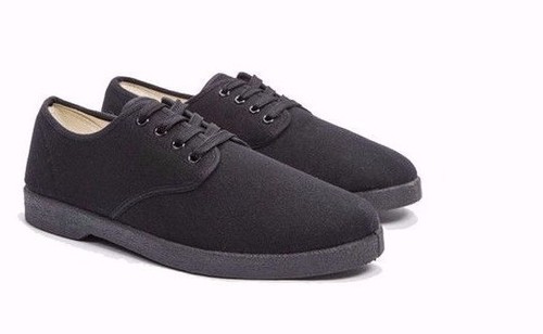 Zig zag Wino Shoes Black/Black Canvas 