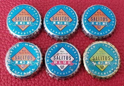 Konvolut Crown Cap KK Salitos Ice Reg. Trade Mark Superior Kronkorken Bottle Cap