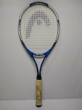 Head Tennis Racket Ti Conquest Nano Titanium w/ White Grip 4 3/8-3 Blue White