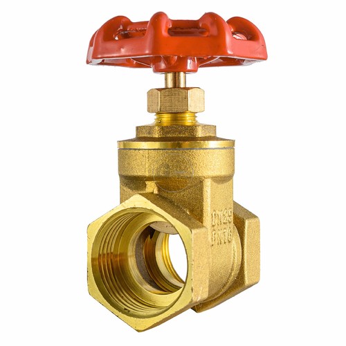Brass Gate Valve BSPT 1/2" 3/4" 1" 11/4" 11/2" 2" 21/2" Female Full Bore Water - Picture 5 of 18