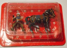 SOLDATINO IN PIOMBO CON CAVALLO - SMC004IT - EDICOLA DEAGOSTINI - NUOVO