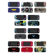 BATMAN DC COMICS LOGOS AND COMIC BOOK VINYL SKIN DECAL FOR NINTENDO SWITCH LITE