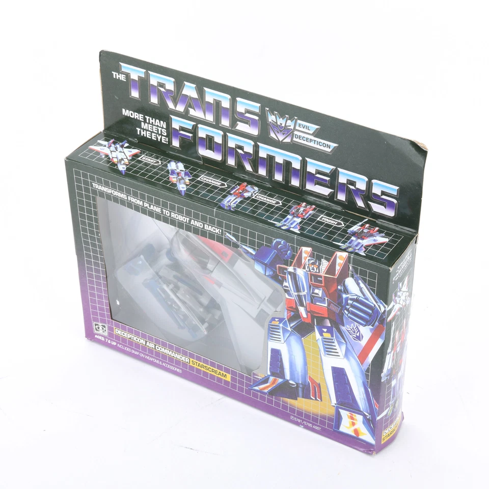 Transformers G1 Starscream Decepticon Vice Commander Action Figure Transforming - Image 3 of 4