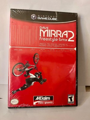 SELTEN NEU SEALED NTSC NINTENDO GAMECUBE SPIEL DAVE MIRRA 2 FREESTYLE BMX ACCLAIM