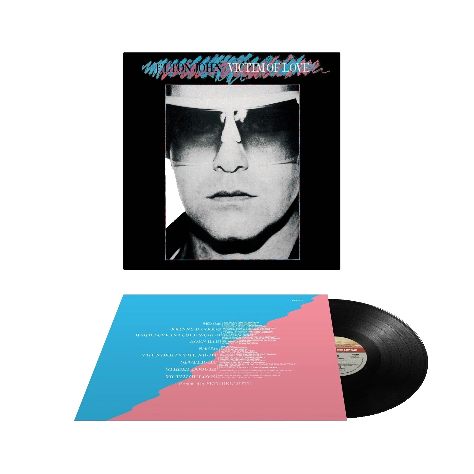 Elton John Rock Vinyl Records