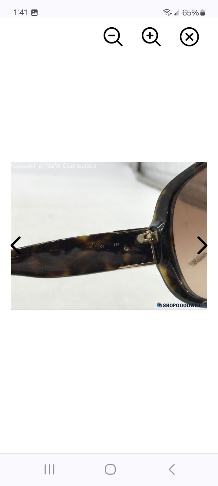 coach sunglasses tortoise shell - image 3