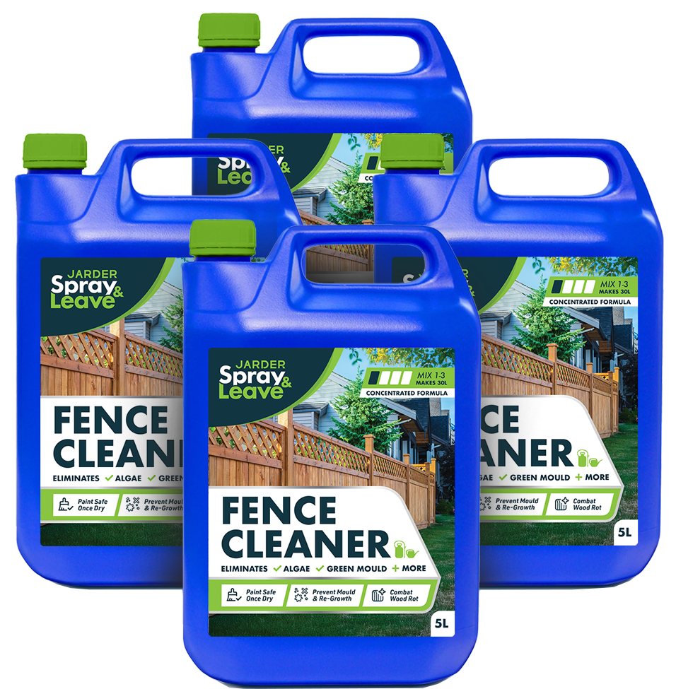 B&Q - 3 X 5L  Spray & Leave Fence CleanerRemoves Green MouldGreen Growth And AlgaeSafe To Be Painted Once Dry - Image 3