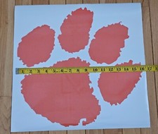 Clemson Tigers HUGE Car Window Weatherproof Vinyl Decal Free Shipping