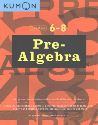 Voralgebra Klassen 6-8: Arbeitsbuch 1 und 2, Taschenbuch von KUMON Publishing (COR...