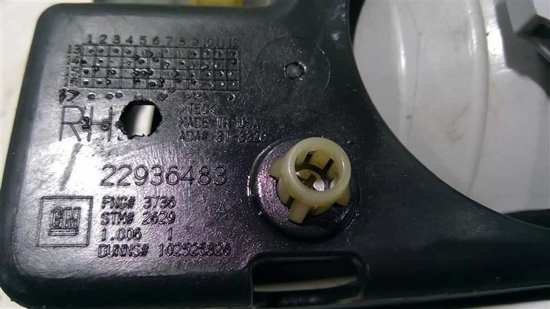 Faros antiniebla parachoques delantero derecho GMC TERRAIN 2017-2019 22936483 Foto 3 de 4