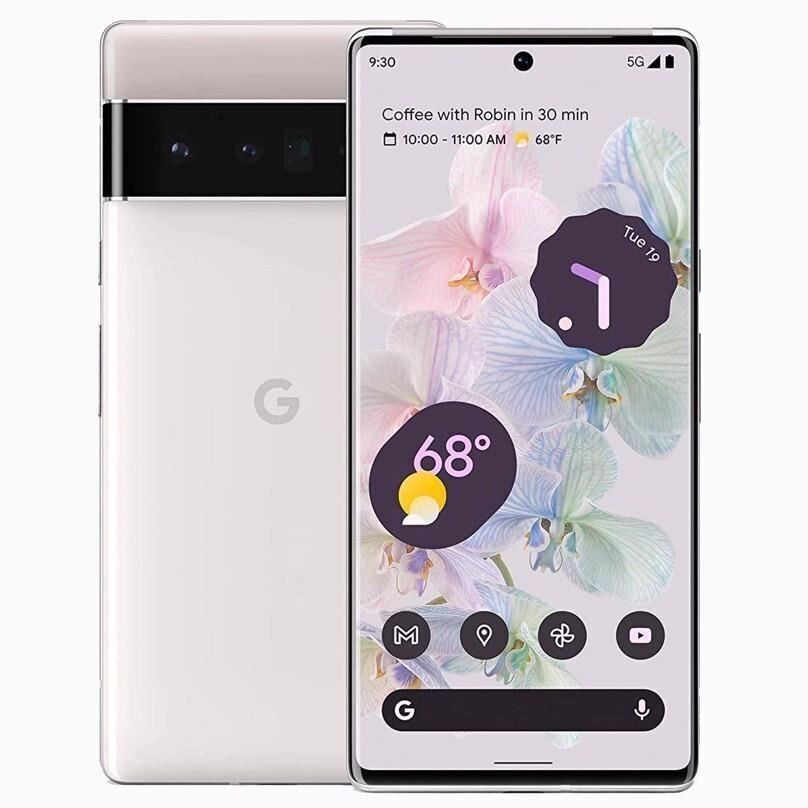 Google Pixel 6 - 128GB - Cloudy White (Unlocked) Smartphone Google Pixel 6 - 128GB - Cloudy White (Unlocked) Smartphone