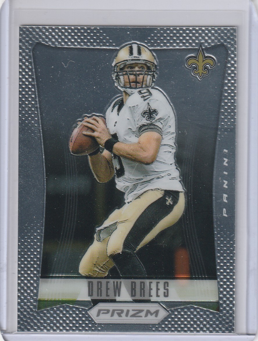 DREW BREES New Orlean Saints 2012 Panini Prizm #118 Base Card /QTY 1st Year