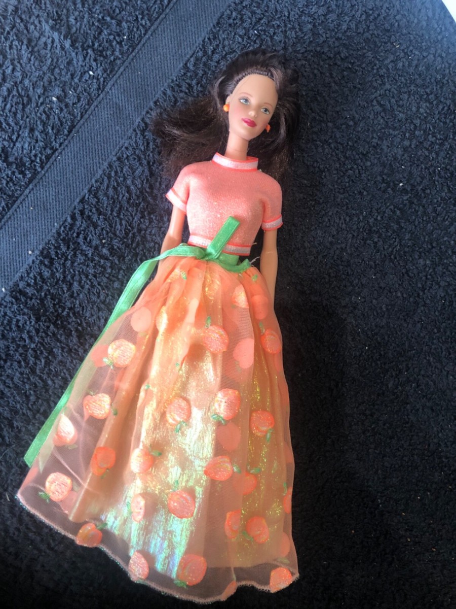 Vintage 1998 fruit fantasy peach sorbet barbie UK