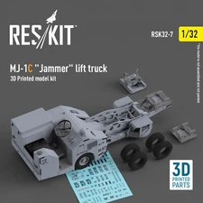 1/32 Reskit RSK32-0007 MJ-1C "Jammer" lift truck  (3D Printed model kit)