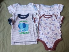 6 Month Baby Boy Mixed Lot of 10 Shirts, Pants and Pajamas: Tigger and Animals