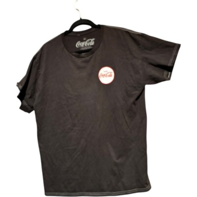 Coca-Cola Cowboy official black men's L tee-shirt - EUC