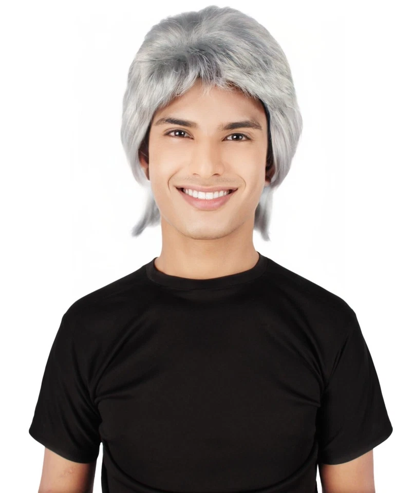 70's Rock Star Wigs | Multiple Color Options,HM-061A - Image 3 of 4