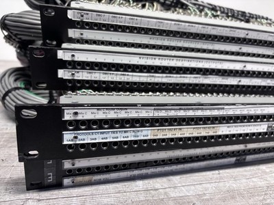 Audio Accessories 384 Point (4 X 96) TT Patch bay With Punchdown