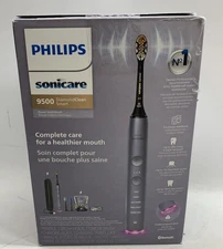 Philips Sonicare DiamondClean Smart 9500 Electric Toothbrush, Gray - FOR PARTS