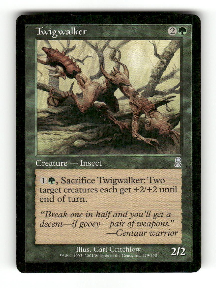 Twigwalker 279 Uncommon Odyssey Magic: The Gathering Near Mint