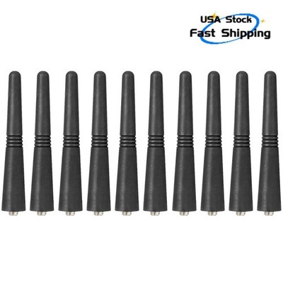 10PCS VHF Antenna Compatible with HT750 HT1250 CP185 CP200 PR400 PR860 Radio