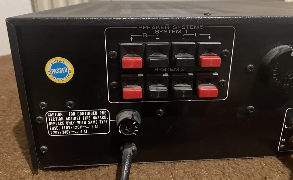 Marantz 2265b Receiver Silber defekt - Bild 4 von 4