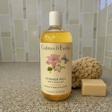 Crabtree Evelyn Summer Hill Bath Shower Gel 16.9 OZ New
